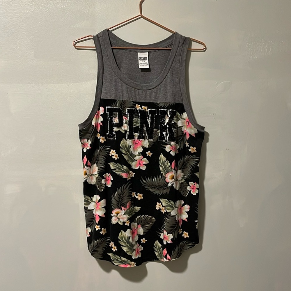 Victoria Secret Pink Flowy Tank Top